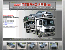 Tablet Screenshot of inter-cars.be